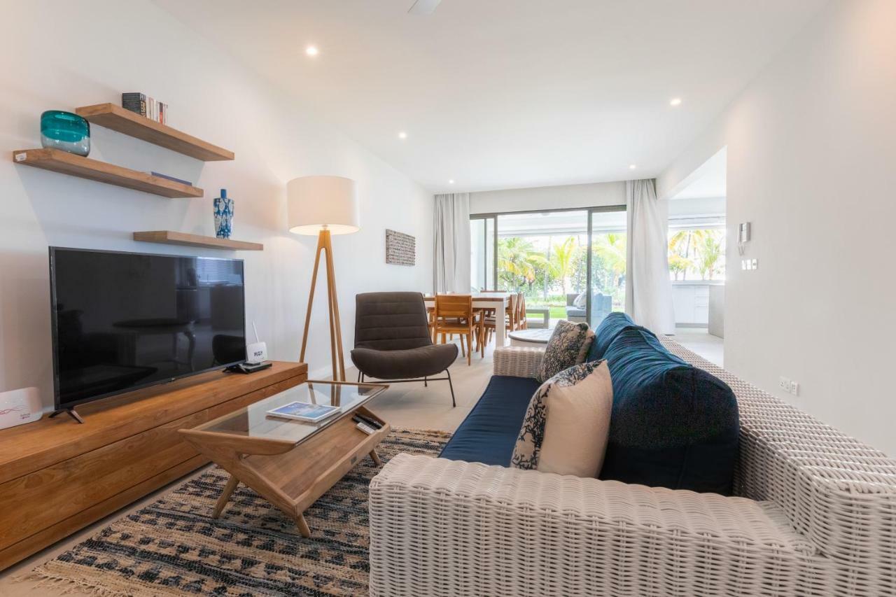 Caplage - Beachfront Ground Floor Apartment In Tamarin Luaran gambar